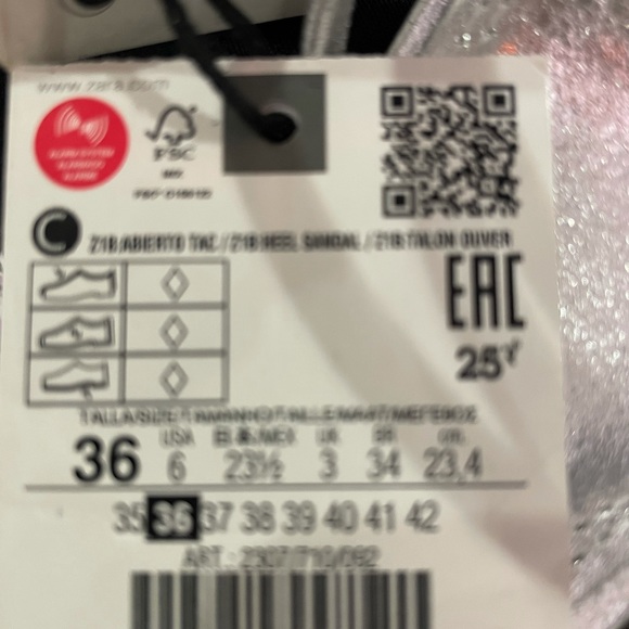 Zara Metallic Strappy Sandals - Picture 10 of 11